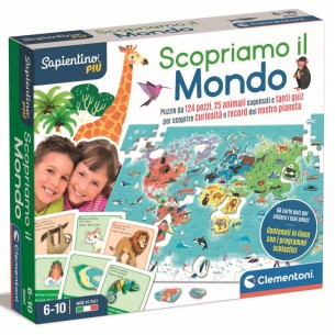 Scopriamo il Mondo di Clem-07 Edu Giochi Sapientino Piu'