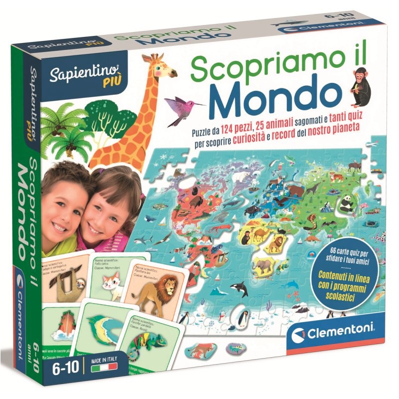 Scopriamo il Mondo di Clem-07 Edu Giochi Sapientino Piu'