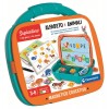 Valigetta Magnetica Alfabeto e Animali di Clem-06 Edu Magnetici E Travel