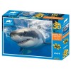 Puzzle 3d Discovery Great White Shark 500pc di Prime-3d
