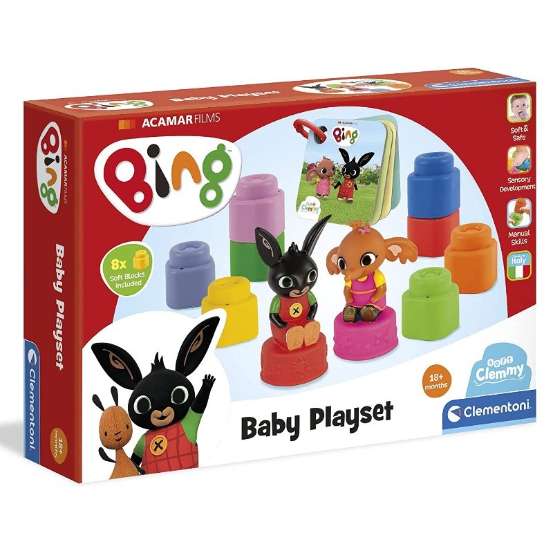 Bing Playset Libricino di Clem-04 Baby Clemmy