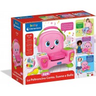 Poltroncina Canta, Suona e Balla Pink di Clem-02 Baby