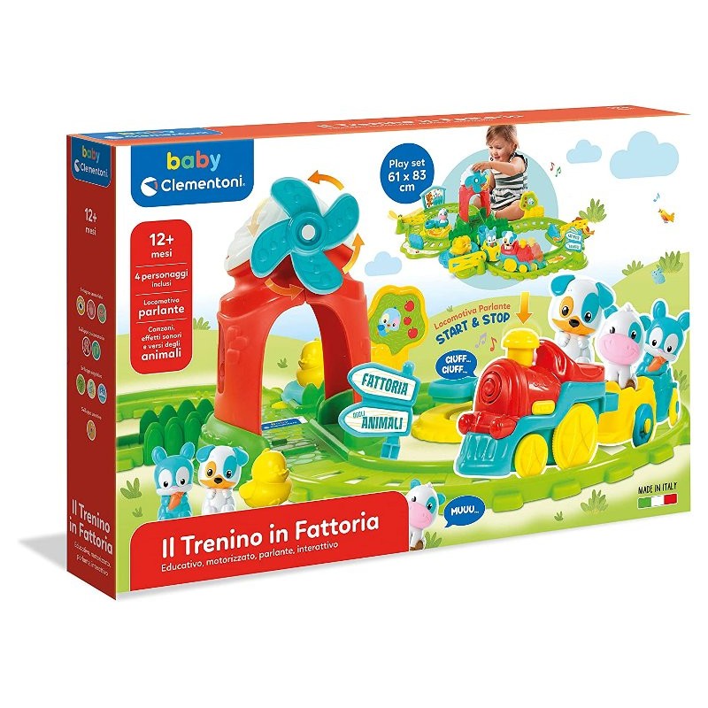 Il Trenino in Fattoria di Clem-02 Baby