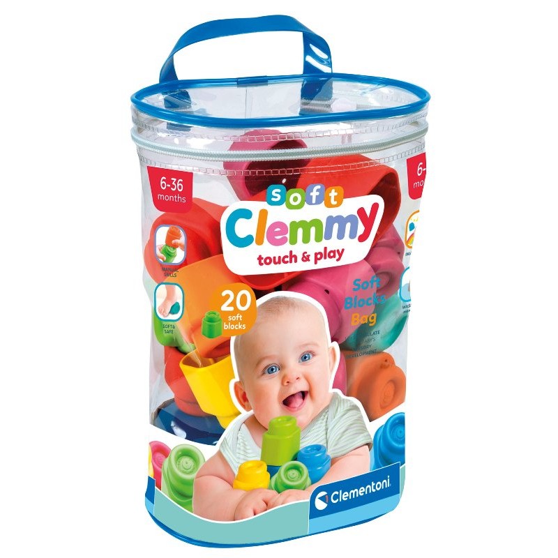 Sacca 20 Mattoncini di Clem-04 Baby Clemmy