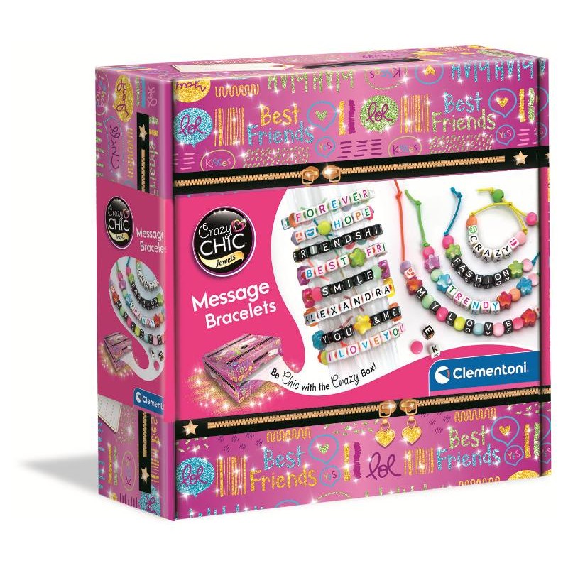 Crazy Chic Message Bracelets di Clem-17 Creat Crazy Chic