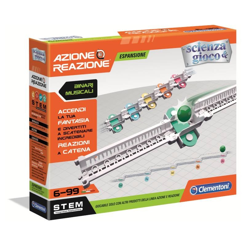 Azione Reazione Espansione Binario Music di Clem-21 Scien Lab
