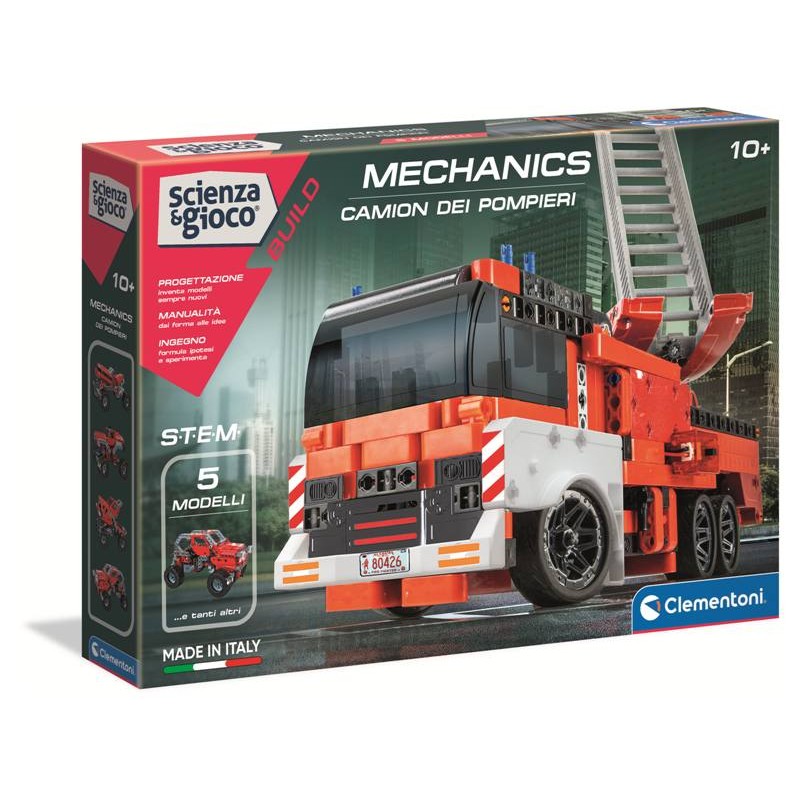 Camion Pompieri di Clem-22 Scien Build