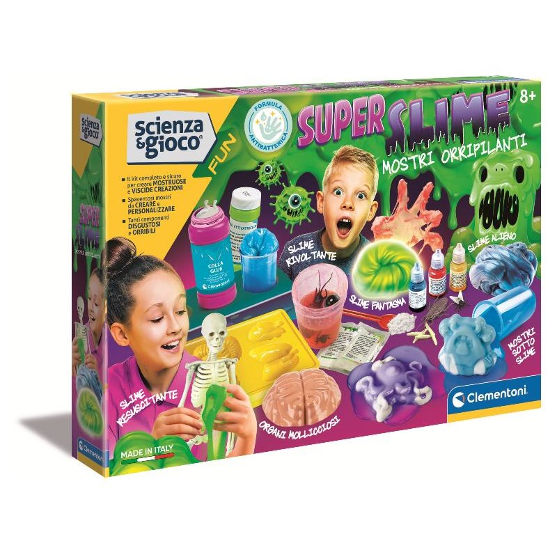 Super Slime Mostri Orripilanti di Clem-21 Scien Lab