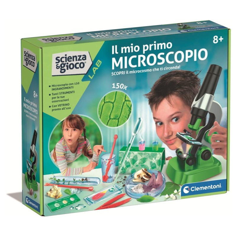 Il Mio Primo Microscopio*** di Clem-21 Scien Lab