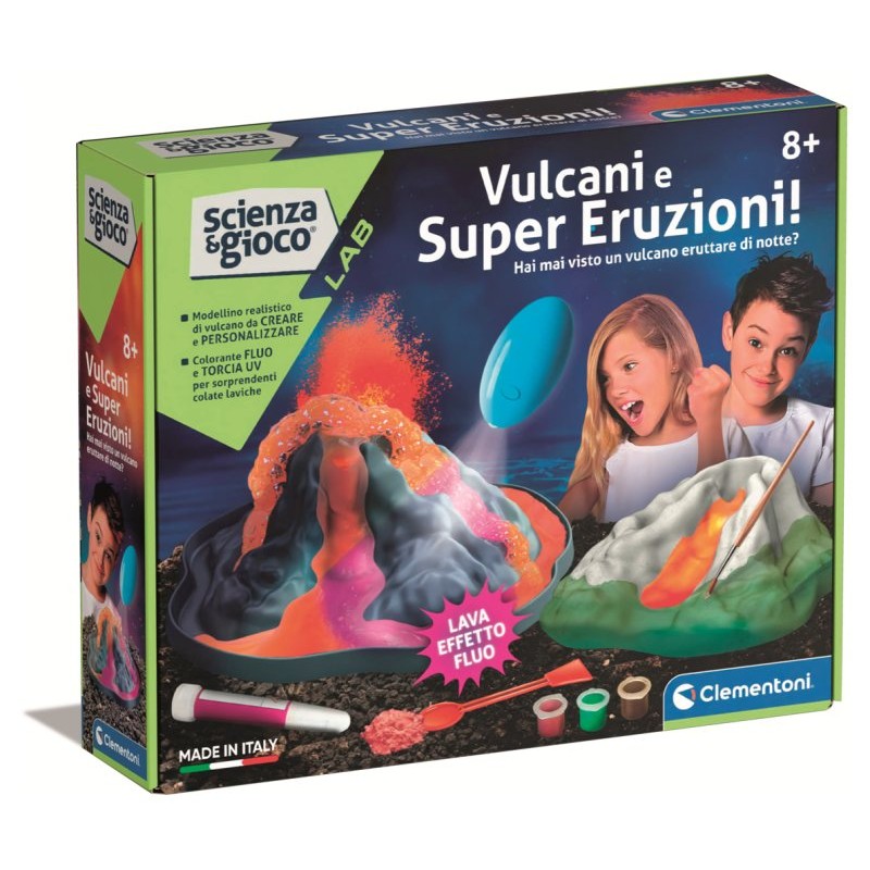 Vulcani e Super Eruzioni di Clem-21 Scien Lab