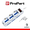 Multipresa 9pos Bipasso + Bipasso/Schuko Spina10a + Inter. di Life