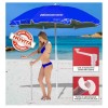 Ombrellone Athena 200cm di Athena Mare