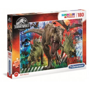 Puzzle 180 Pz Jurassic World di Clem-42 Puzzle 180 Pz