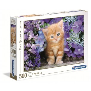 Puzzle 500 Gattino Rosso di Clem-44 Puzzle 500 Pz
