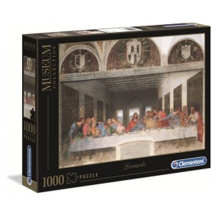 Puzzle 1000 Leonardo-Cenacolo (Museum) di Clem-45 Puzzle 1000 Pz