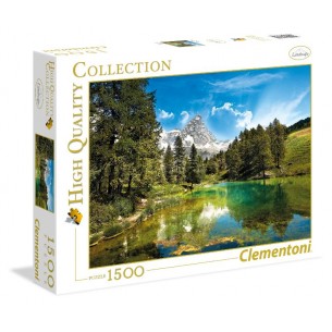 Puzzle 1500 Pz Blue Lake di Clem-46 Puzzle 1500 Pz