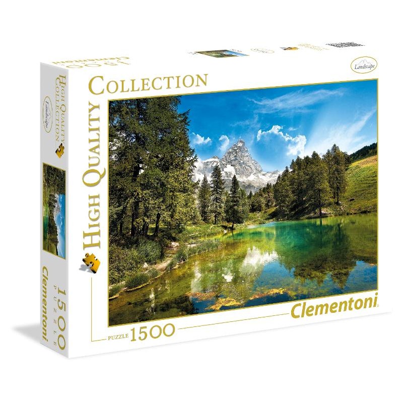 Puzzle 1500 Pz Blue Lake di Clem-46 Puzzle 1500 Pz