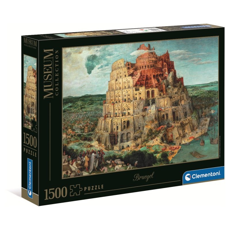 Puzzle 1500 Museum Babel Tower di Clem-46 Puzzle 1500 Pz