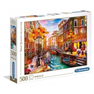 Puzzle 500 Sunset Over Venice 2019 di Clem-44 Puzzle 500 Pz