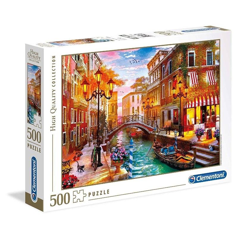 Puzzle 500 Sunset Over Venice 2019 di Clem-44 Puzzle 500 Pz