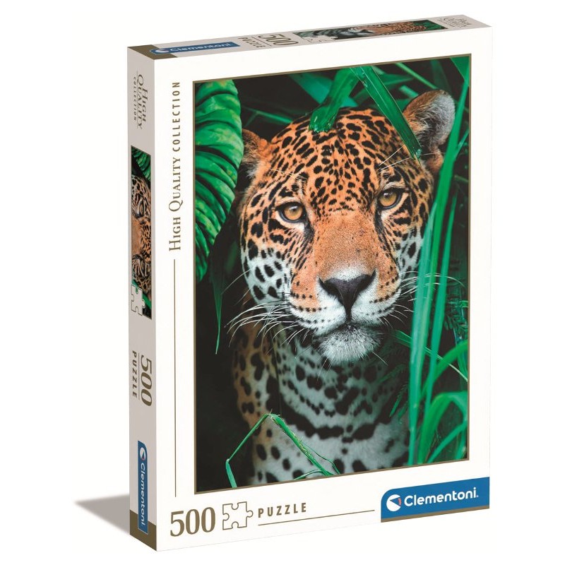 Puzzle 500 Pz Jaguar in The Jungle di Clem-44 Puzzle 500 Pz
