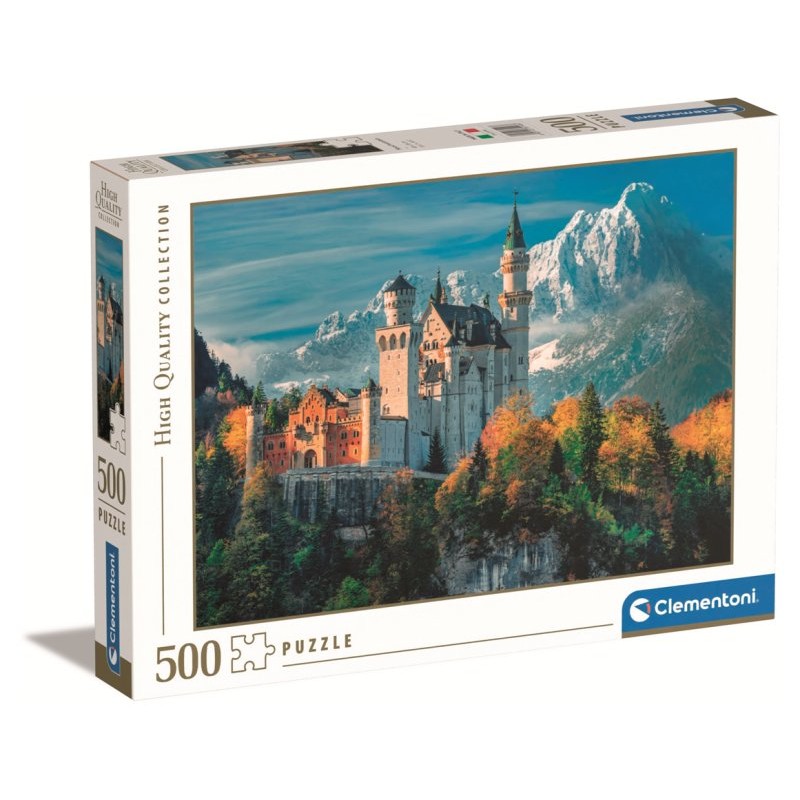 Puzzle 500 Neuschwanstein Castle di Clem-44 Puzzle 500 Pz