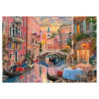 Puzzle 6000 Pz Venice Evening Sunset di Clem-49 Puzzle 6000 Pz