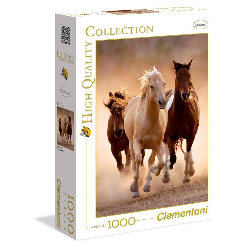 Puzzle 1000 Running Horses di Clem-45 Puzzle 1000 Pz