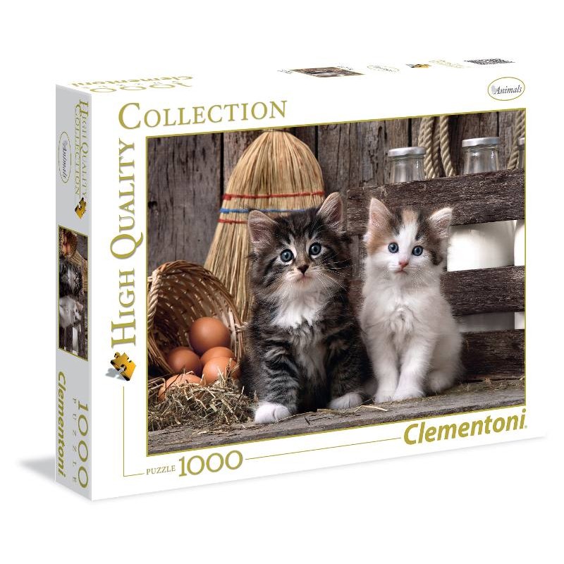 Puzzle 1000 Lovely Kittens di Clem-45 Puzzle 1000 Pz