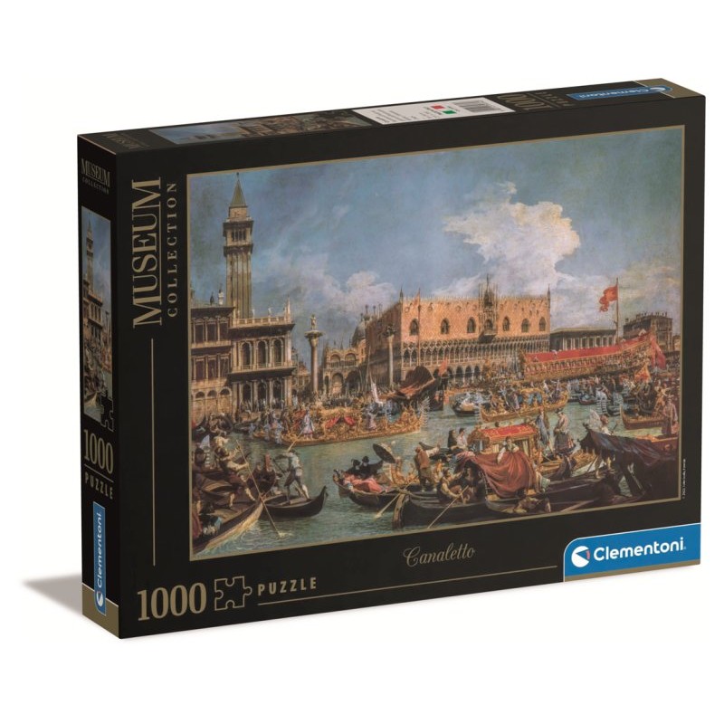 Puzzle 1000 Museum Canaletto, "The Return O di Clem-45 Puzzle 1000 Pz