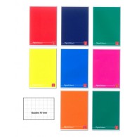Quaderni Pigna Colours - Maxi A4, 10 Pezzi, Carta 80g/m&sup2;, Rigatura 10