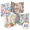 Cart. ad Anelli A5 Pigna Nature Flowers