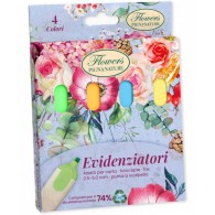 Espositore Scrittura Flowers Preallestito - Temperini, Colle Stick, Agende, Matite, Penne, Correttori, Gomme di Pigna