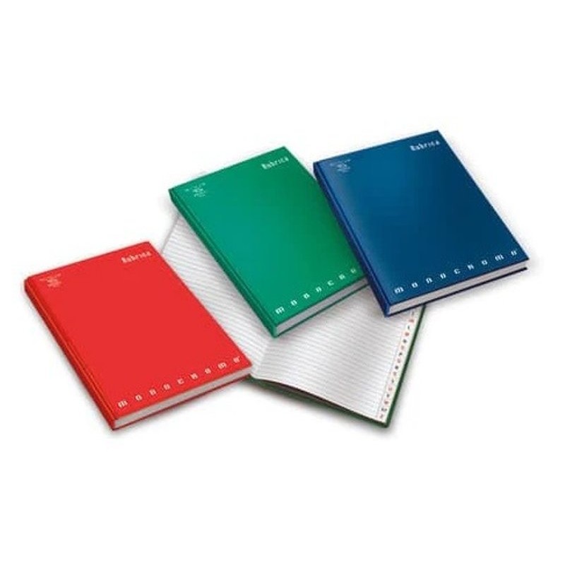 Rubrica Cartonata Monocromo A5 Refe 96+2 di Pigna