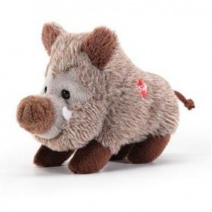 Uni-Toys Volpe Artica Seduta Peluche 23 Cm, Imbottitura Riciclata, Soffice E Realistica, Regalo Per Bambini - 2