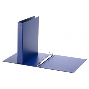 Raccoglitore Anelli Favorit-Europa 22x30 4-Anelli D30 Polipropilene/Cartone Blu di Hamelin Canson