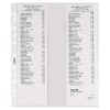 Busta C/Fori Portascontrini Cf10 4 Scontrini 8x30 di Hamelin Canson