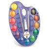 12 Pastiglie Acquerello Diam. 44mm in Tavolozza in Plastica di Morocolor