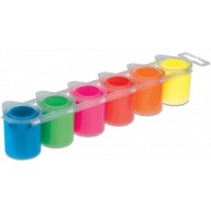 Serie di 6 Colori Fluo in Vasetti da 25ml di Morocolor