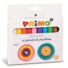 Plastilina 18g 10 Colori Assortiti in Scatola di Cartone di Morocolor