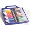 22 Colori a Tempera Tubetti Alluminio da 12ml in Valigetta di Plastica con Coperchio Tavolozza di Morocolor