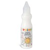 Tempera Brillante Pronta All'Uso in Bottiglia da 50ml con Beccuccio Erogatore, Colore 100 Bianco di Morocolor