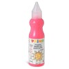 Tempera Brillante Pronta All'Uso in Bottiglia da 50ml con Beccuccio Erogatore, Colore Rosa Fluo 370f di Morocolor