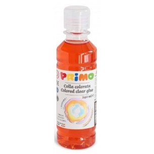 Flacone 240ml Colla ad Acqua Colorata Colore Rosso di Morocolor