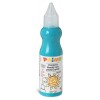 Tempera Brillante Pronta All'Uso in Bottiglia da 50ml con Beccuccio Erogatore, Colore 610 Turchese di Morocolor