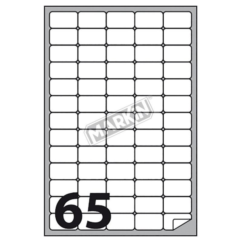 6500 Etichette Misura 38,1x21,2 di Kohinoor