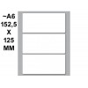 Onf. 10 Buste da 10 Fogli A6 Etichette Permanenti 100x46mm di Kohinoor