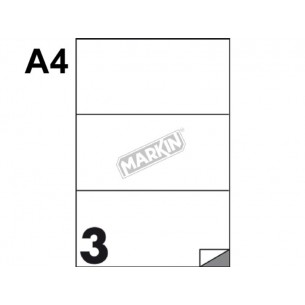 Etichette Adesive Markin 210x99 Mm, 3 Etichette / Foglio, 100 Fogli - X210c520 di Kohinoor
