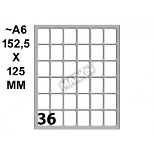 Onf. 10 Buste da 10 Fogli A6 152,5x125 Mm Permanenti 22x17mm di Kohinoor