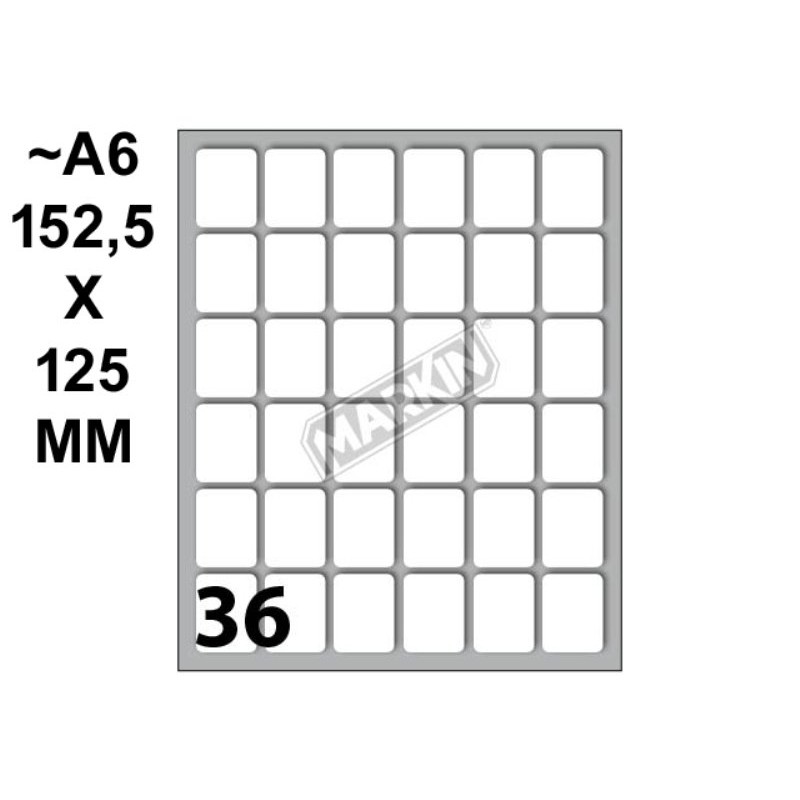 Onf. 10 Buste da 10 Fogli A6 152,5x125 Mm Permanenti 22x17mm di Kohinoor